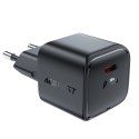 Mini Ładowarka sieciowa GaN PD 30W USB-C czarna Mini Ładowarka sieciowa GaN PD 30W USB-C czarna