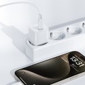 Mini Ładowarka sieciowa PD 30W GaN + kabel USB-C biała Mini Ładowarka sieciowa PD 30W GaN + kabel USB-C biała