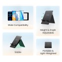 Składana podstawka na telefon tablet z regulacją wysokości czarna Składana podstawka na telefon tablet z regulacją wysokości czarna