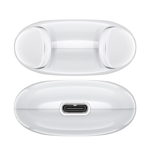 Słuchawki bezprzewodowe T9 Bluetooth 5.3 douszne USB-C białe Słuchawki bezprzewodowe T9 Bluetooth 5.3 douszne USB-C białe
