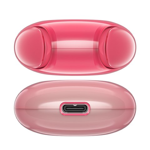 Słuchawki bezprzewodowe T9 Bluetooth 5.3 douszne USB-C czerwone Słuchawki bezprzewodowe T9 Bluetooth 5.3 douszne USB-C czerwone