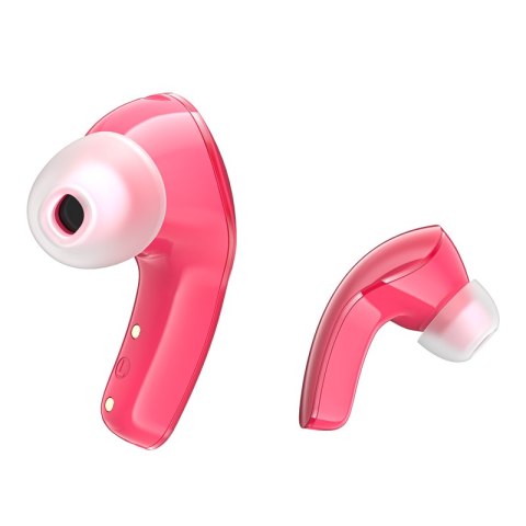 Słuchawki bezprzewodowe T9 Bluetooth 5.3 douszne USB-C czerwone Słuchawki bezprzewodowe T9 Bluetooth 5.3 douszne USB-C czerwone