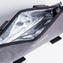 Torba rowerowa termiczna na bidon butelkę mocowana do ramy lub kierownicy 0.7L szara Torba rowerowa termiczna na bidon butelkę mocowana do ramy lub kierownicy 0.7L szara