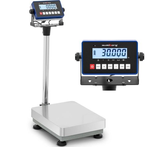 Waga platformowa magazynowa 30 x 40 cm 30 kg / 0.001 kg Waga platformowa magazynowa 30 x 40 cm 30 kg / 0.001 kg