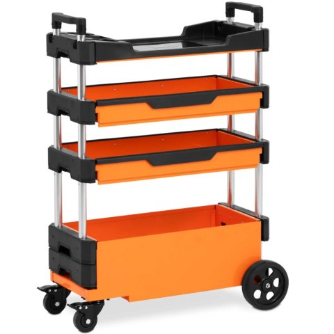 Wózek warsztatowy montażowy z regulacją wysokości 2 szuflady 69 x 38.4 x 95.7 cm Wózek warsztatowy montażowy z regulacją wysokości 2 szuflady 69 x 38.4 x 95.7 cm