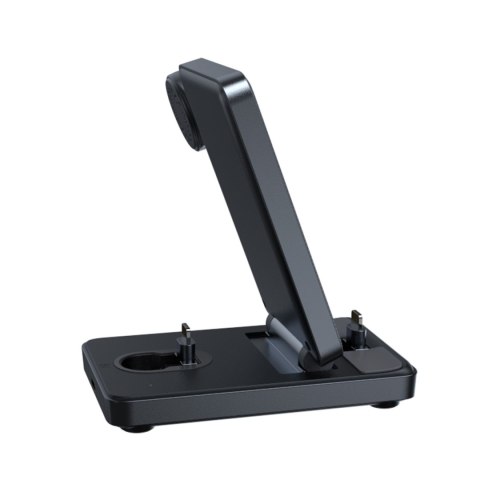 4w1 Stacja ładująca do iPhone AirPods Apple Watch USB-A składana czarna 4w1 Stacja ładująca do iPhone AirPods Apple Watch USB-A składana czarna