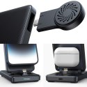 4w1 Stacja ładująca do iPhone AirPods Apple Watch USB-A składana czarna 4w1 Stacja ładująca do iPhone AirPods Apple Watch USB-A składana czarna