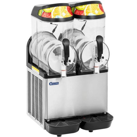 Granitor maszyna do napojów slush sorbetów podwójna LED 2 x 12 l 680 W Granitor maszyna do napojów slush sorbetów podwójna LED 2 x 12 l 680 W