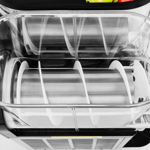 Granitor maszyna do napojów slush sorbetów podwójna LED 2 x 12 l 680 W Granitor maszyna do napojów slush sorbetów podwójna LED 2 x 12 l 680 W