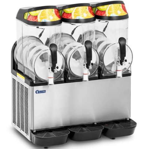 Granitor maszyna do napojów slush sorbetów potrójna LED 3 x 12 l 960 W Granitor maszyna do napojów slush sorbetów potrójna LED 3 x 12 l 960 W