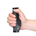 Gripy chwyty rowerowe ergonomiczne śr. 22mm szare Gripy chwyty rowerowe ergonomiczne śr. 22mm szare