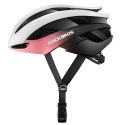 Kask rowerowy uniwersalny regulowany rozmiar M niebiesko-różowy Kask rowerowy uniwersalny regulowany rozmiar M niebiesko-różowy