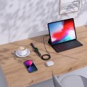 Ładowarka indukcyjna 5W do Apple Watch + kabel USB-C czarna Ładowarka indukcyjna 5W do Apple Watch + kabel USB-C czarna