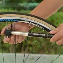 Mała pompka rowerowa 7 bar aluminium dł. 17cm - czarna Mała pompka rowerowa 7 bar aluminium dł. 17cm - czarna
