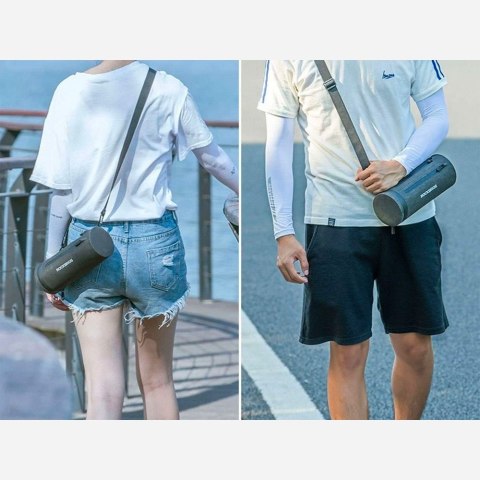 Praktyczna torba rowerowa wodoodporna mocowana na kierownicę czarna Praktyczna torba rowerowa wodoodporna mocowana na kierownicę czarna