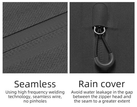 Wodoodporna torba rowerowa mocowana na rzepy pod ramę 3L czarna Wodoodporna torba rowerowa mocowana na rzepy pod ramę 3L czarna