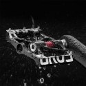 Zestaw pedałów rowerowych platformy MTB ze stopu aluminium - czarne Zestaw pedałów rowerowych platformy MTB ze stopu aluminium - czarne
