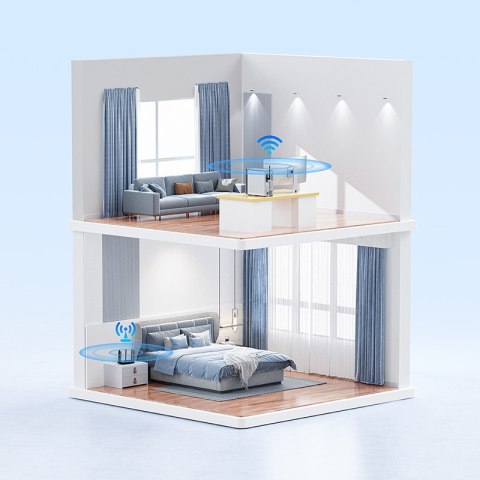 Zewnętrzna karta sieciowa USB WiFi 2.4GHz 150Mb/s z anteną 6dBi czarna Zewnętrzna karta sieciowa USB WiFi 2.4GHz 150Mb/s z anteną 6dBi czarna