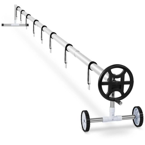 Zwijacz rolka zwijająca ręczna do folii solarnej basenowej szer. 4.2-5.2 m Zwijacz rolka zwijająca ręczna do folii solarnej basenowej szer. 4.2-5.2 m