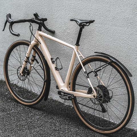 Błotnik rowerowy uniwersalny tylny przedni z regulacją - czarny Błotnik rowerowy uniwersalny tylny przedni z regulacją - czarny