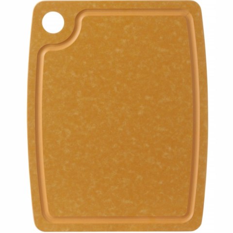 Deska do krojenia z włókna drzewnego 370 x 275 mm - brązowa Deska do krojenia z włókna drzewnego 370 x 275 mm - brązowa