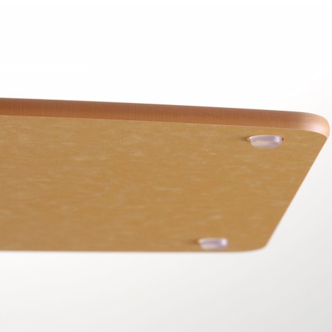 Deska do krojenia z włókna drzewnego 440 x 325 mm - brązowa Deska do krojenia z włókna drzewnego 440 x 325 mm - brązowa