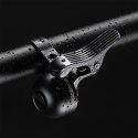 Dzwonek rowerowy na lewą stronę kierownicy - czarny Dzwonek rowerowy na lewą stronę kierownicy - czarny
