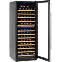Lodówka chłodziarka do wina dwustrefowa na 135 butelek 387 l 130 W Lodówka chłodziarka do wina dwustrefowa na 135 butelek 387 l 130 W