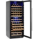 Lodówka chłodziarka do wina dwustrefowa na 135 butelek 387 l 130 W Lodówka chłodziarka do wina dwustrefowa na 135 butelek 387 l 130 W
