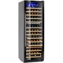 Lodówka chłodziarka do wina dwustrefowa na 160 butelek 447 l 150 W Lodówka chłodziarka do wina dwustrefowa na 160 butelek 447 l 150 W