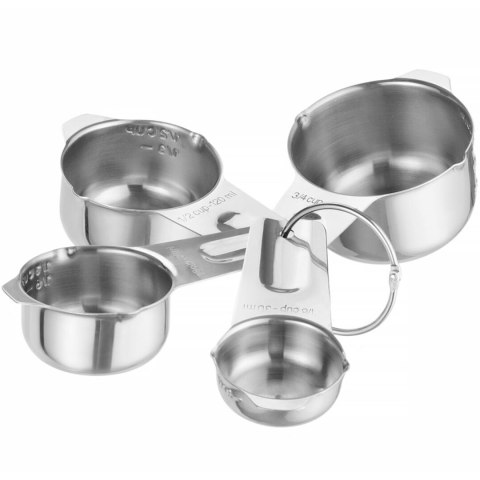 Miarka barowa kuchenna 30 / 80 / 120 / 180 ml - zestaw 4 szt. Miarka barowa kuchenna 30 / 80 / 120 / 180 ml - zestaw 4 szt.