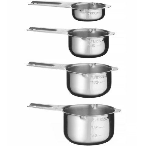 Miarka barowa kuchenna 30 / 80 / 120 / 180 ml - zestaw 4 szt. Miarka barowa kuchenna 30 / 80 / 120 / 180 ml - zestaw 4 szt.