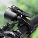 Nowoczesny dzwonek rowerowy kierunkowy dźwięk - czarny Nowoczesny dzwonek rowerowy kierunkowy dźwięk - czarny