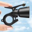 Nowoczesny dzwonek rowerowy kierunkowy dźwięk - czarny Nowoczesny dzwonek rowerowy kierunkowy dźwięk - czarny