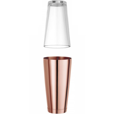 Shaker bostoński do drinków koktajli 0.8 l - miedziany Shaker bostoński do drinków koktajli 0.8 l - miedziany