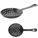 Sitko barmańskie do odcedzania drinków koktajli Julep 160 x 76 mm - czarny Sitko barmańskie do odcedzania drinków koktajli Julep 160 x 76 mm - czarny