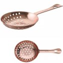 Sitko barmańskie do odcedzania drinków koktajli Julep 160 x 76 mm - miedziany Sitko barmańskie do odcedzania drinków koktajli Julep 160 x 76 mm - miedziany
