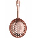 Sitko barmańskie do odcedzania drinków koktajli Julep 160 x 76 mm - miedziany Sitko barmańskie do odcedzania drinków koktajli Julep 160 x 76 mm - miedziany