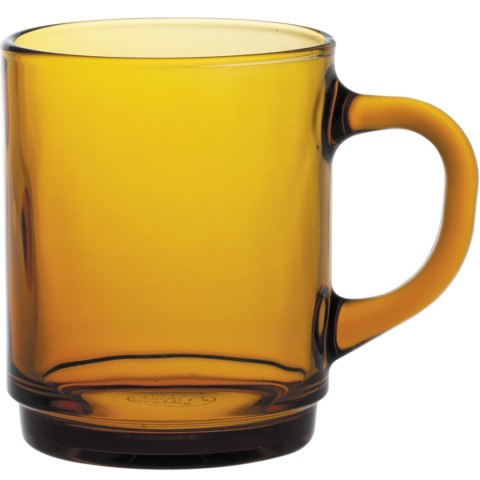 Szklanka z uchem Duralex VERSAILLES AMBER 260 ml pomarańczowa - zestaw 6 szt. Szklanka z uchem Duralex VERSAILLES AMBER 260 ml pomarańczowa - zestaw 6 szt.