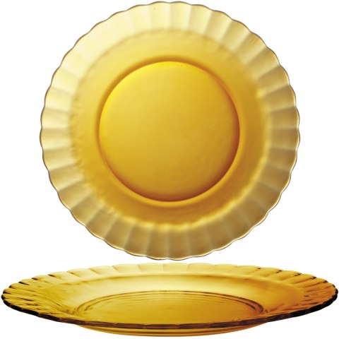 Talerz deserowy Duralex PICARDIE AMBER pomarańczowy śr. 205 mm - zestaw 6 szt. Talerz deserowy Duralex PICARDIE AMBER pomarańczowy śr. 205 mm - zestaw 6 szt.