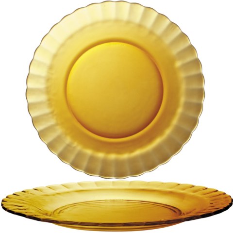 Talerz płytki Duralex PICARDIE AMBER pomarańczowy 230 x 20 mm - zestaw 6 szt. Talerz płytki Duralex PICARDIE AMBER pomarańczowy 230 x 20 mm - zestaw 6 szt.