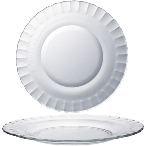 Talerz płytki Duralex PICARDIE transparentny 230 x 20 mm - zestaw 6 szt. Talerz płytki Duralex PICARDIE transparentny 230 x 20 mm - zestaw 6 szt.