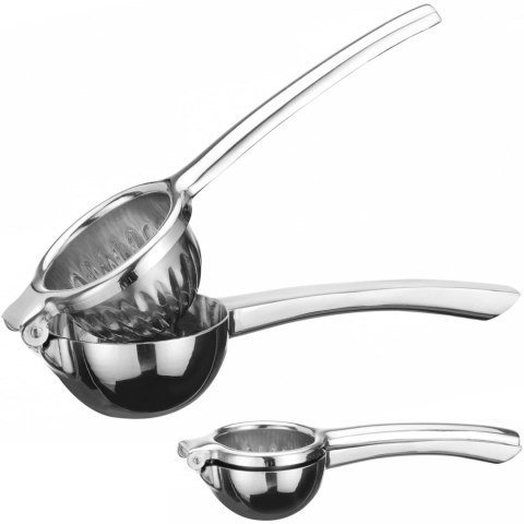 Wyciskacz wyciskarka ręczna do cytrusów limonki stalowa śr. 75 mm Wyciskacz wyciskarka ręczna do cytrusów limonki stalowa śr. 75 mm