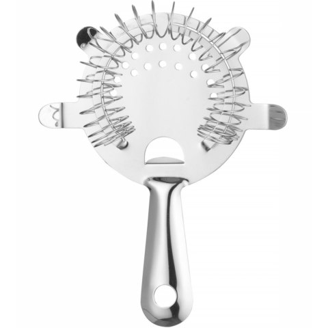 Zestaw barmański w tubie shaker jigger sitko muddler łyżka - srebrny Zestaw barmański w tubie shaker jigger sitko muddler łyżka - srebrny