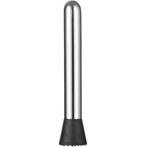 Zestaw barmański w tubie shaker jigger sitko muddler łyżka - srebrny Zestaw barmański w tubie shaker jigger sitko muddler łyżka - srebrny