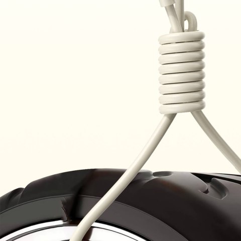 2w1 Kabel przewód wzmacniany SR USB-C - USB-C / Lightning 100W 1.2m beżowy 2w1 Kabel przewód wzmacniany SR USB-C - USB-C / Lightning 100W 1.2m beżowy