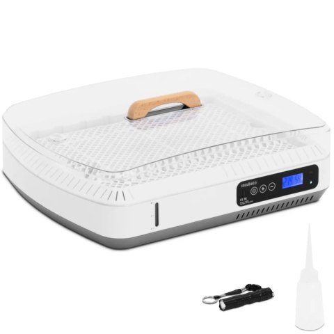 Inkubator klujnik do 35 jaj automatyczny z systemem nawilżania i owoskopem 80 W Inkubator klujnik do 35 jaj automatyczny z systemem nawilżania i owoskopem 80 W