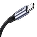 Kabel przewód audio video USB-C - DisplayPort 8K HDR HDCP2.3 eARC 1m szary Kabel przewód audio video USB-C - DisplayPort 8K HDR HDCP2.3 eARC 1m szary