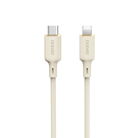 Kabel przewód wzmacniany SR do iPhone USB-C - Lightning 30W 2m beżowy Kabel przewód wzmacniany SR do iPhone USB-C - Lightning 30W 2m beżowy