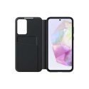 Oryginalne etui Smart View Wallet z klapką do Samsung Galaxy A35 czarne Oryginalne etui Smart View Wallet z klapką do Samsung Galaxy A35 czarne